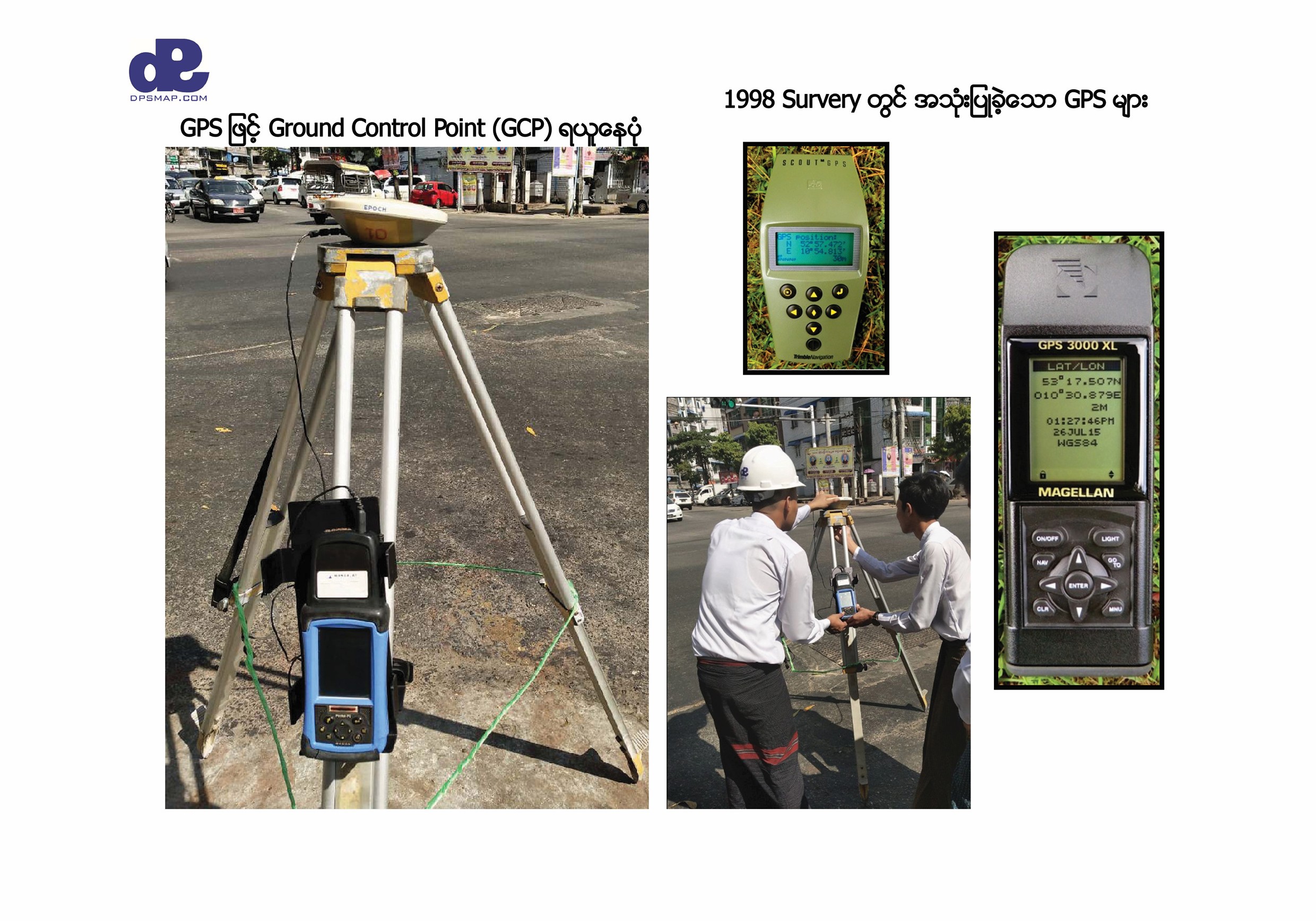 GPS ground control survey in 1998