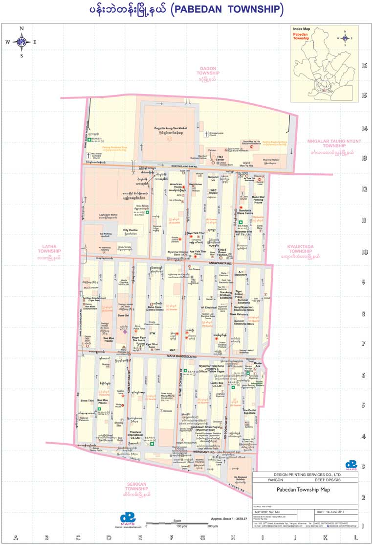 Pabedan Township Map