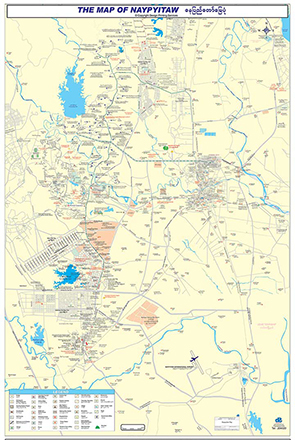 Naypyitaw Map