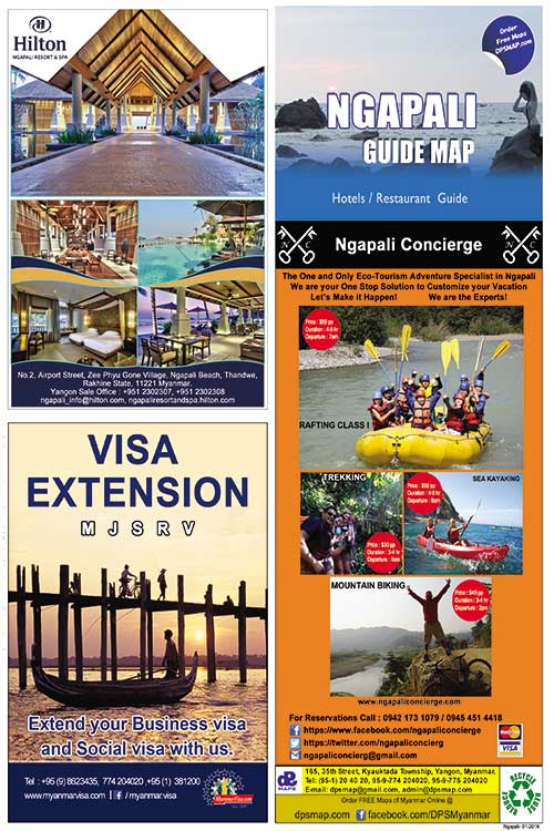 Ngapali Guide Map cover